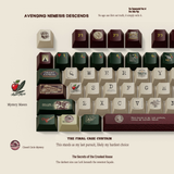 The Queen of Crime Collection - Agatha Christie Tribute 140  Keycaps