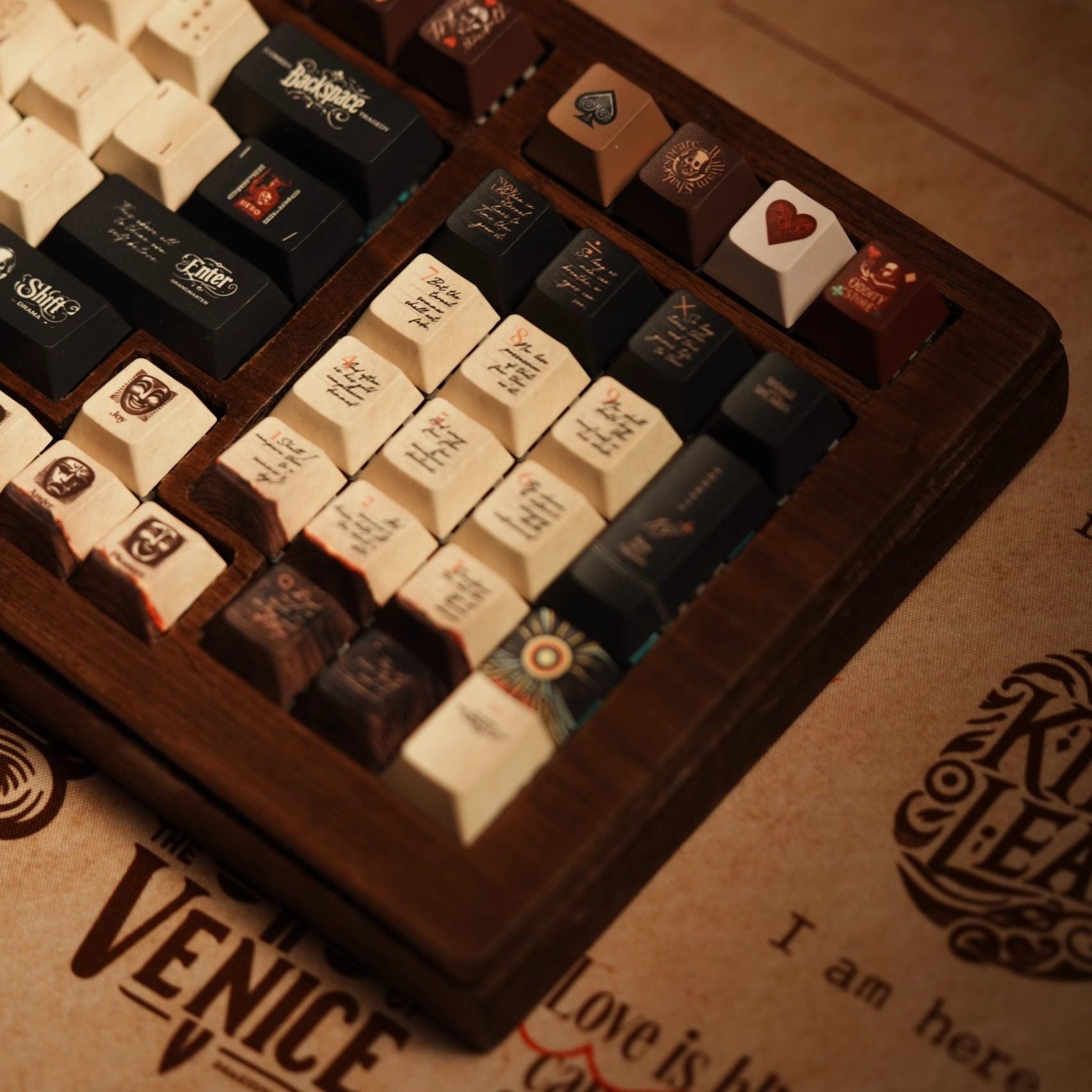 The Bard's Folio Collection - Shakespearean Theme Artisan 152 Keycaps