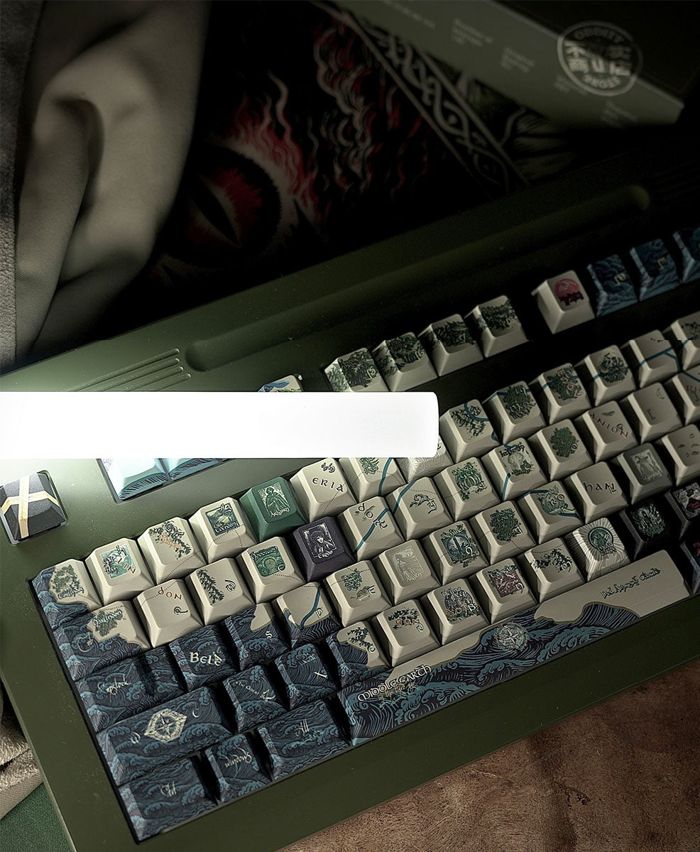 Middle-earth Chronicles Collection - Lord of the Rings Theme Artisan Keycap