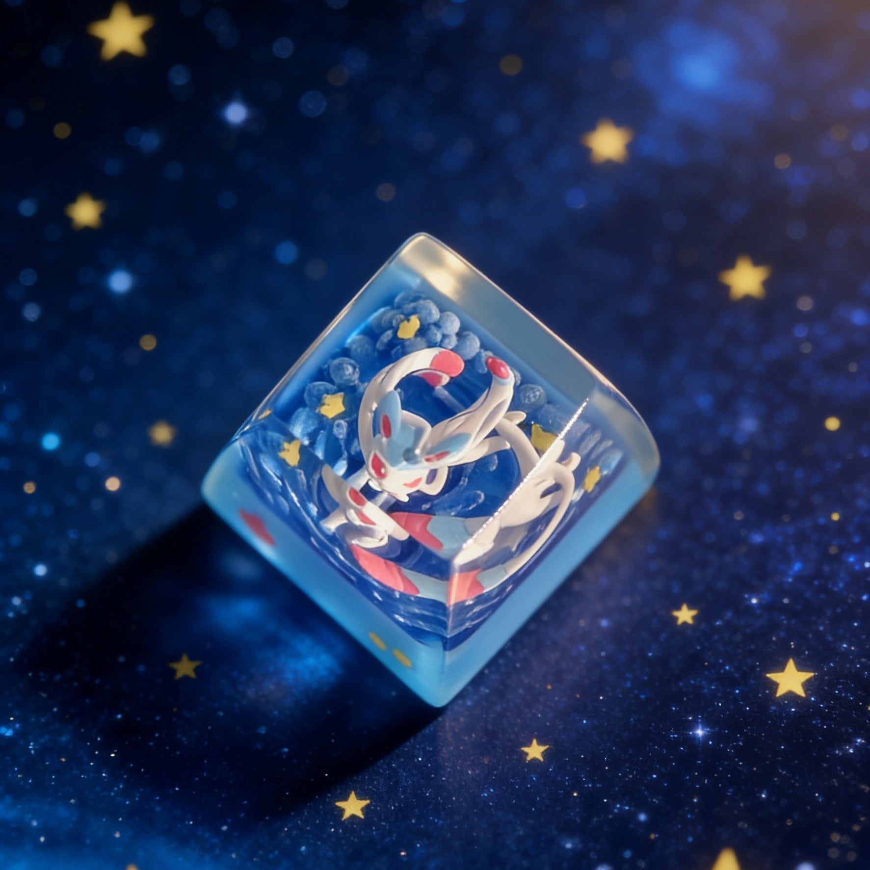 "Pikachu's Poké Paradise" - Pokémon Resin Artisan Keycap