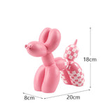 Colorful Graffiti Balloon Dog