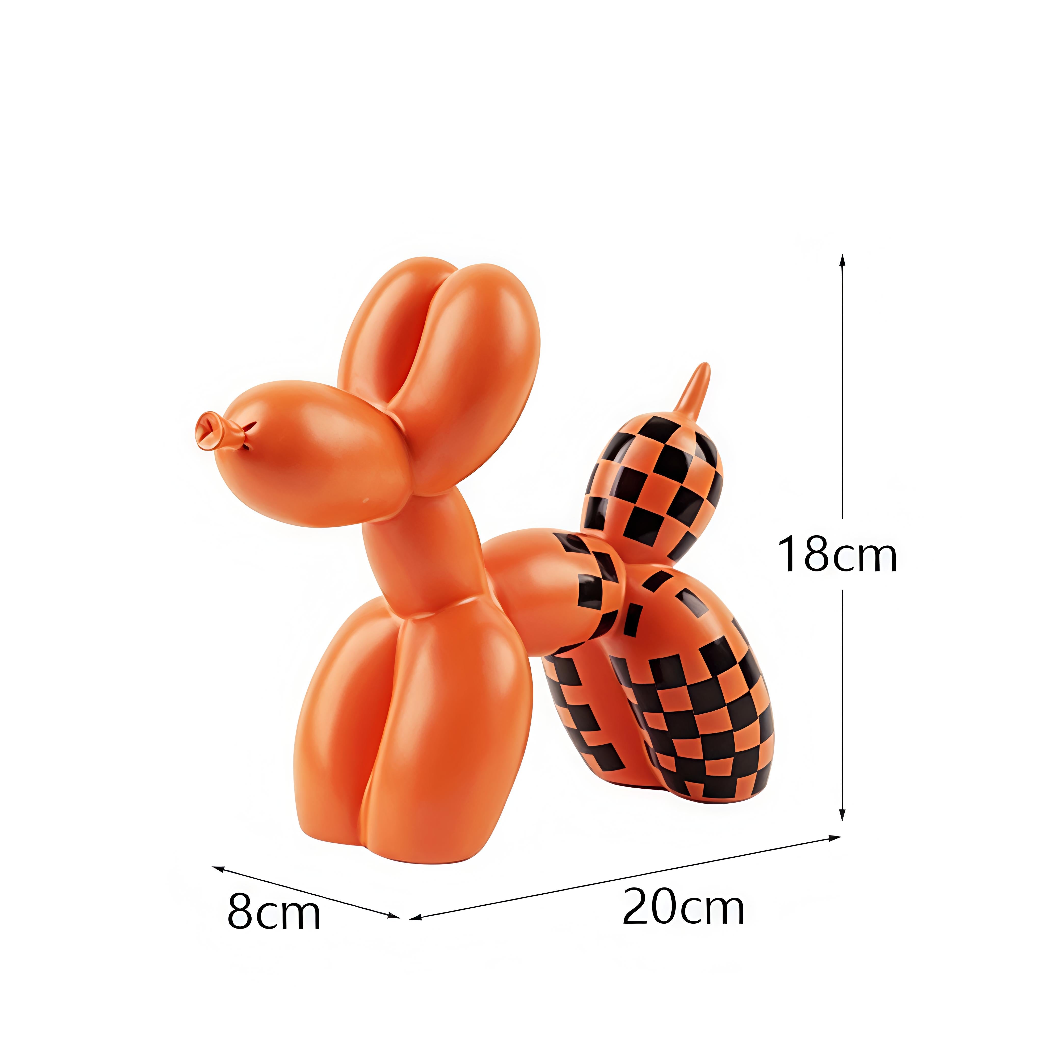 Colorful Graffiti Balloon Dog