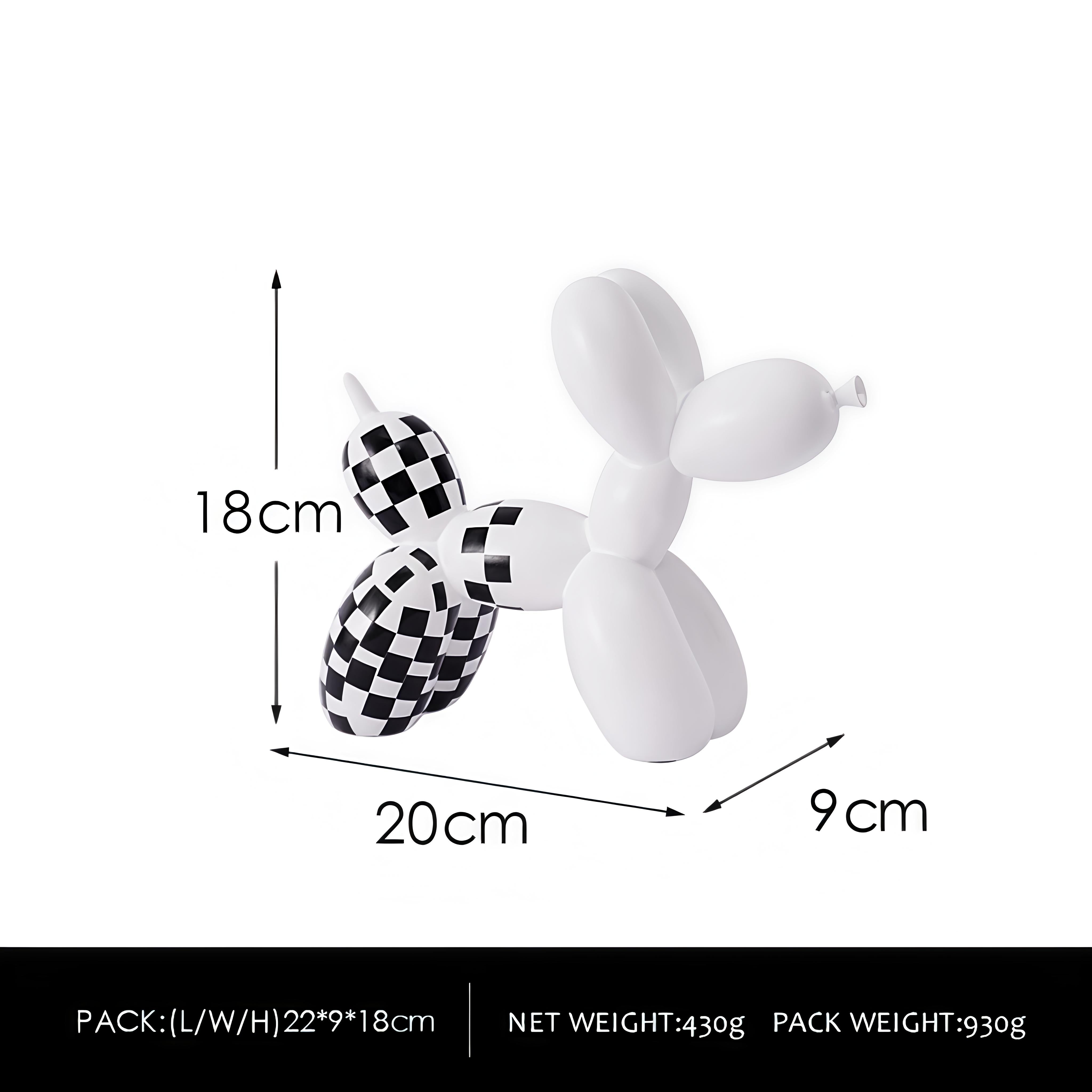 Colorful Graffiti Balloon Dog