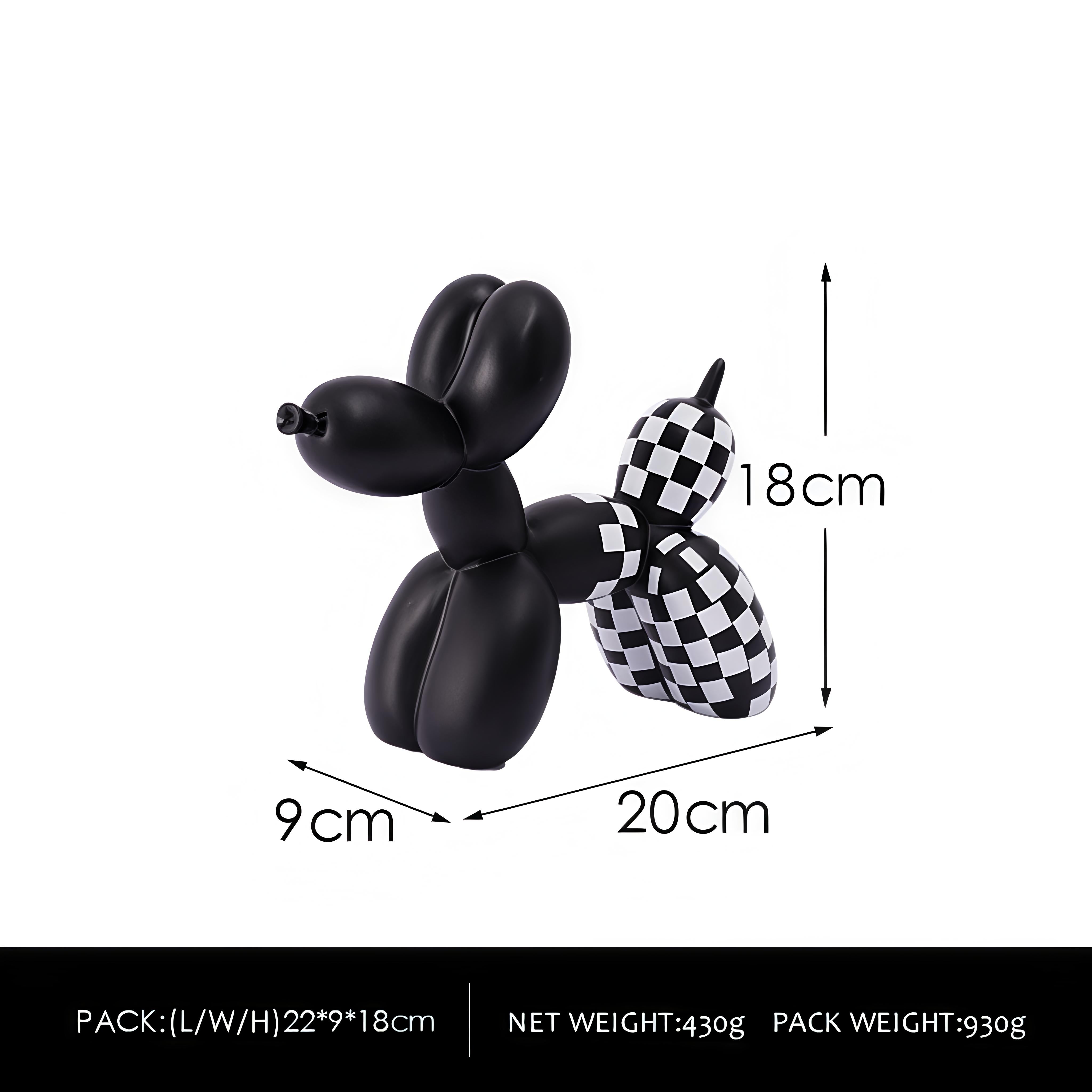 Colorful Graffiti Balloon Dog