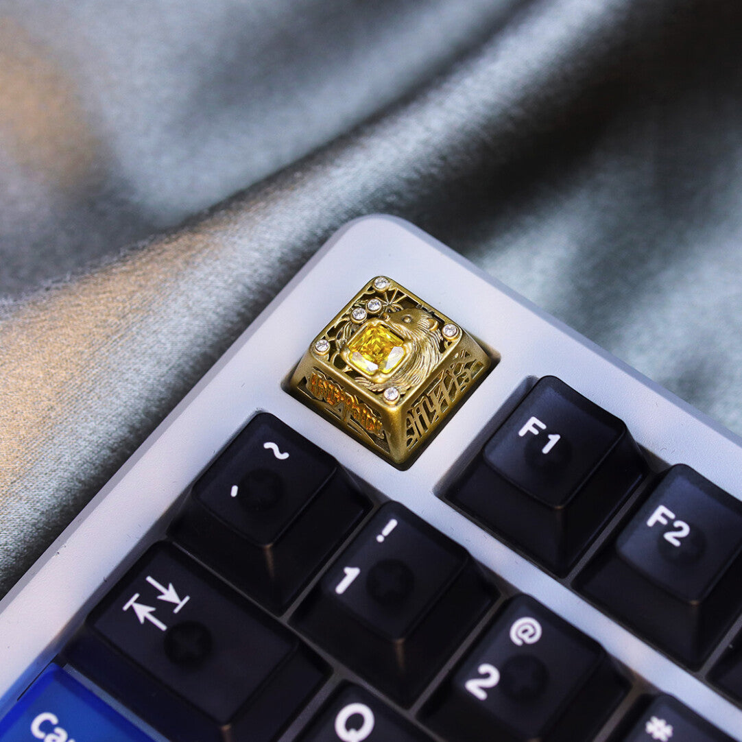 The Great Hall - Hogwarts House Crest Metal Artisan Keycaps