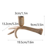 Deer Antler Candlestick
