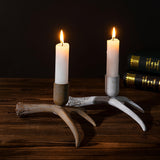 Deer Antler Candlestick