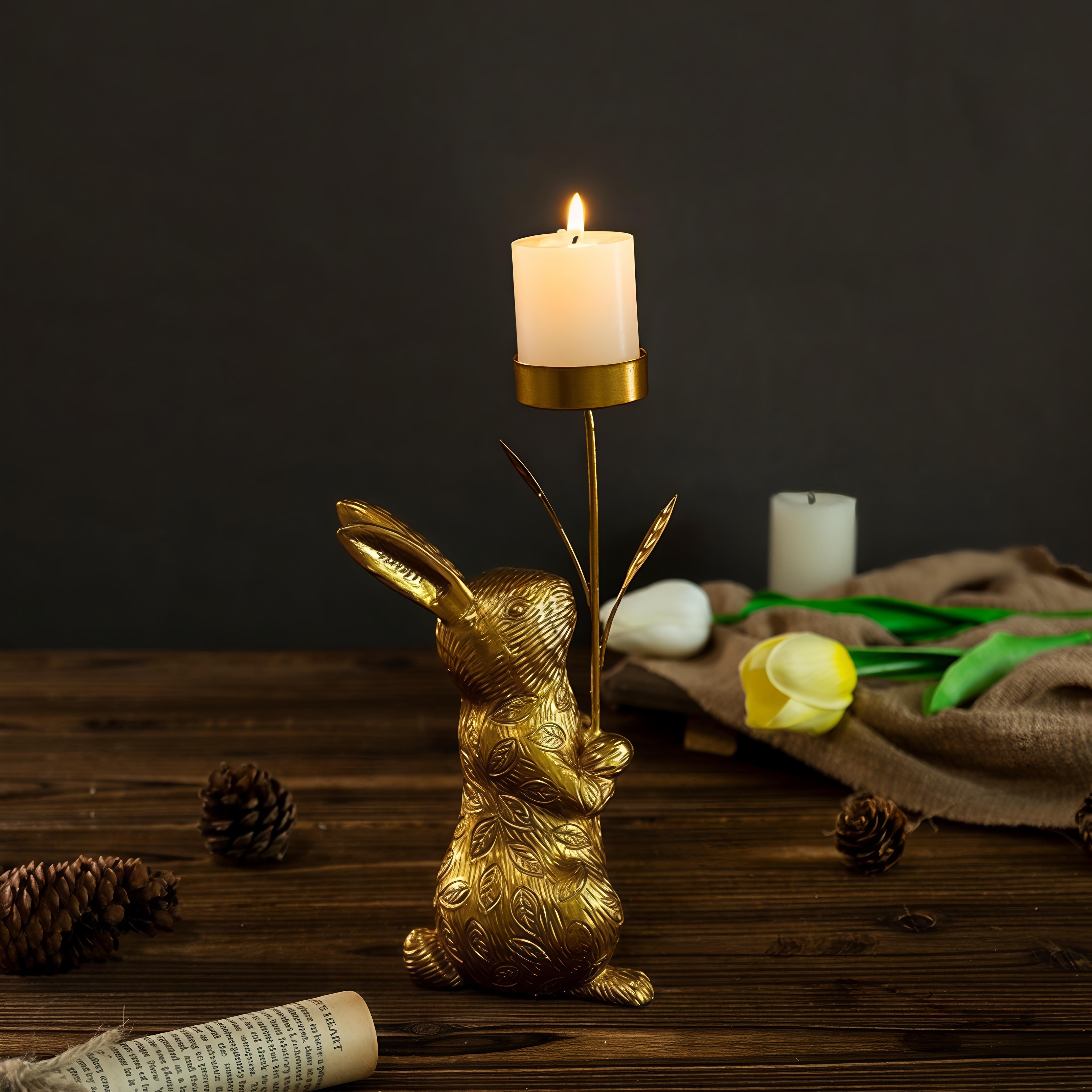 Rabbit Candlestick