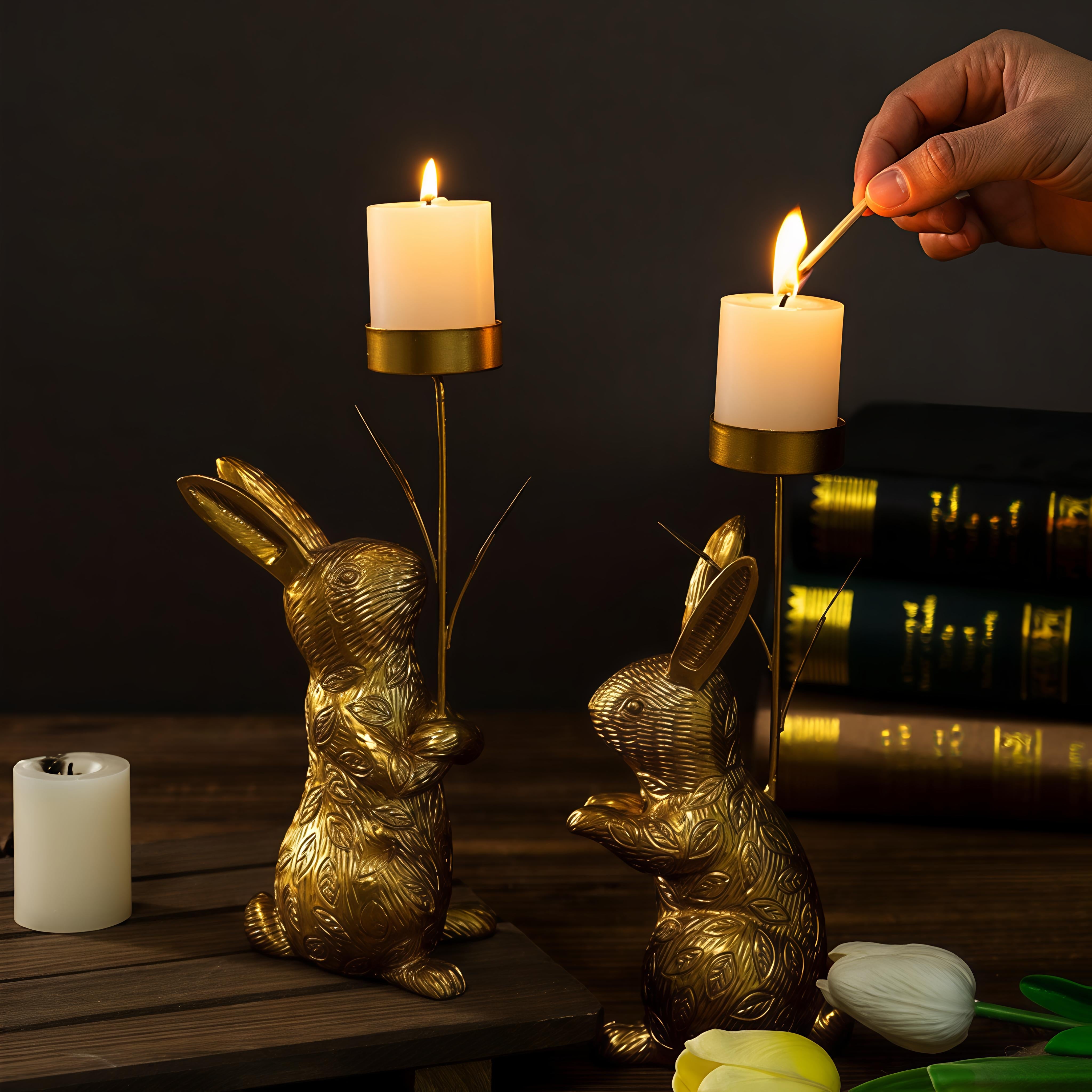 Rabbit Candlestick