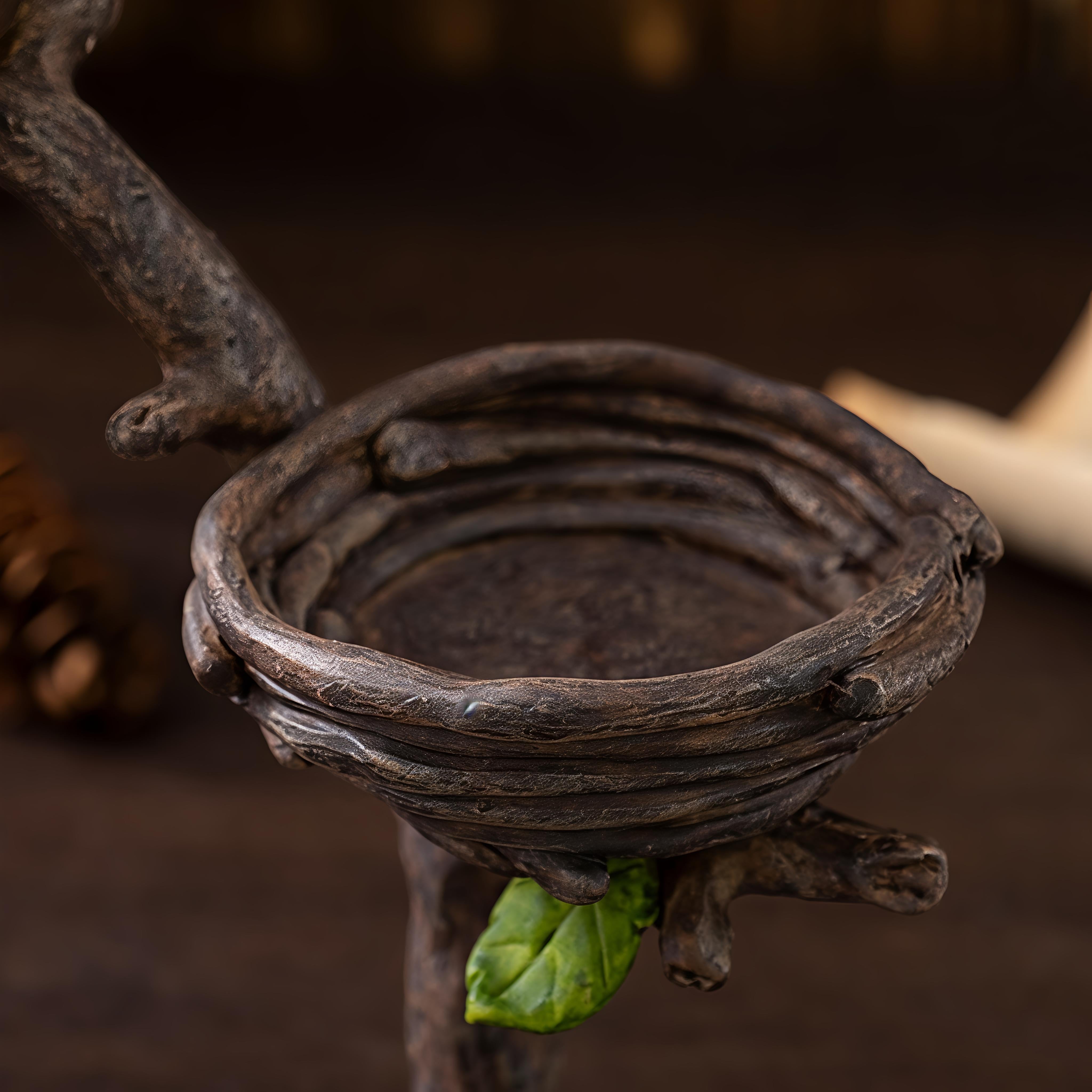 Bird's Nest Candlestick