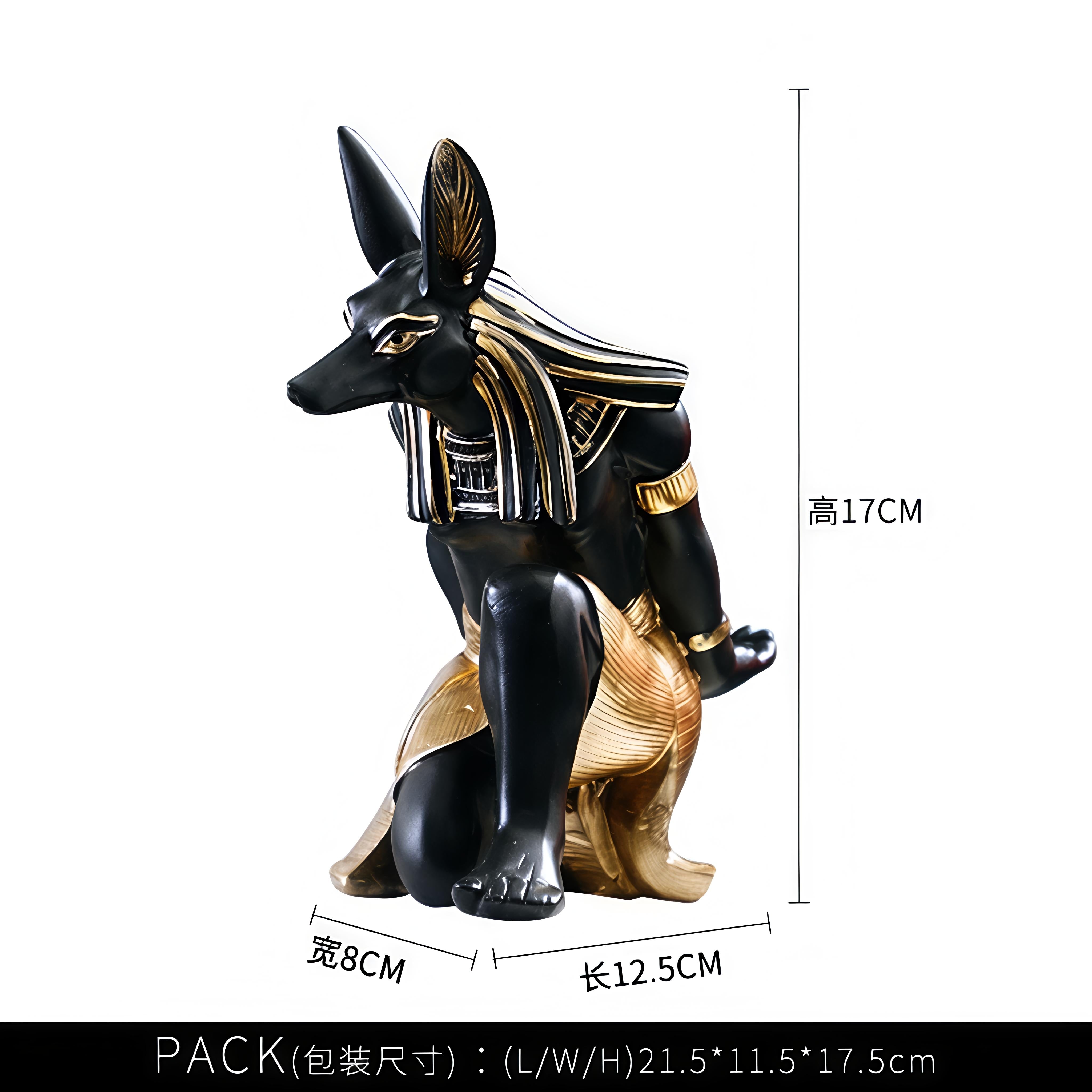 Anubis Dog God & Bastet Cat 1