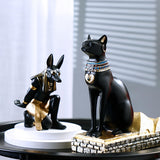 Anubis Dog God & Bastet Cat 1