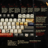 The Great Detective Sherlock Holmes Theme Custom 140 Keycaps - 221B Baker Street Edition