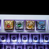 The Great Hall - Hogwarts House Crest Metal Artisan Keycaps