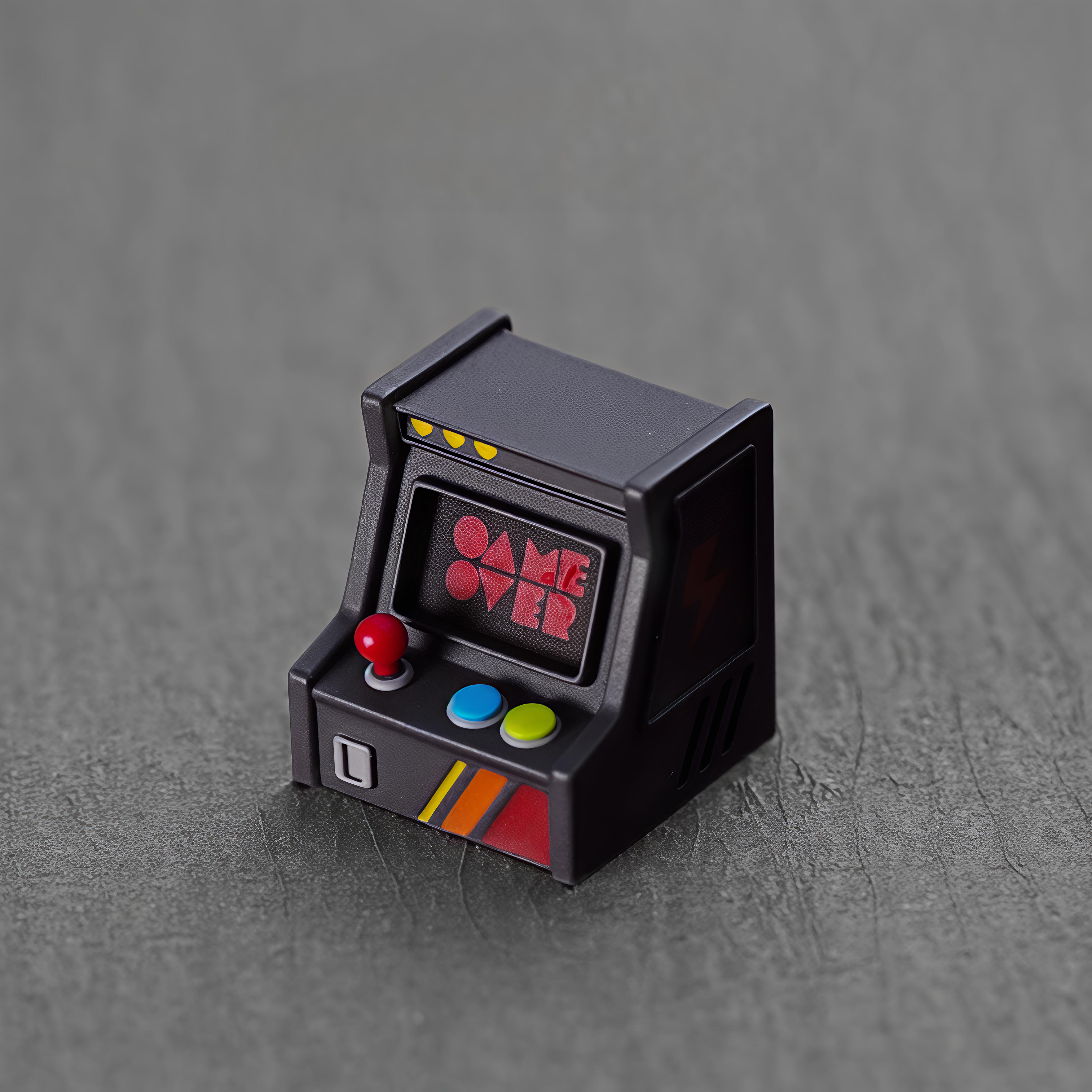 Retro Game Console Backlit Artisan Keycap