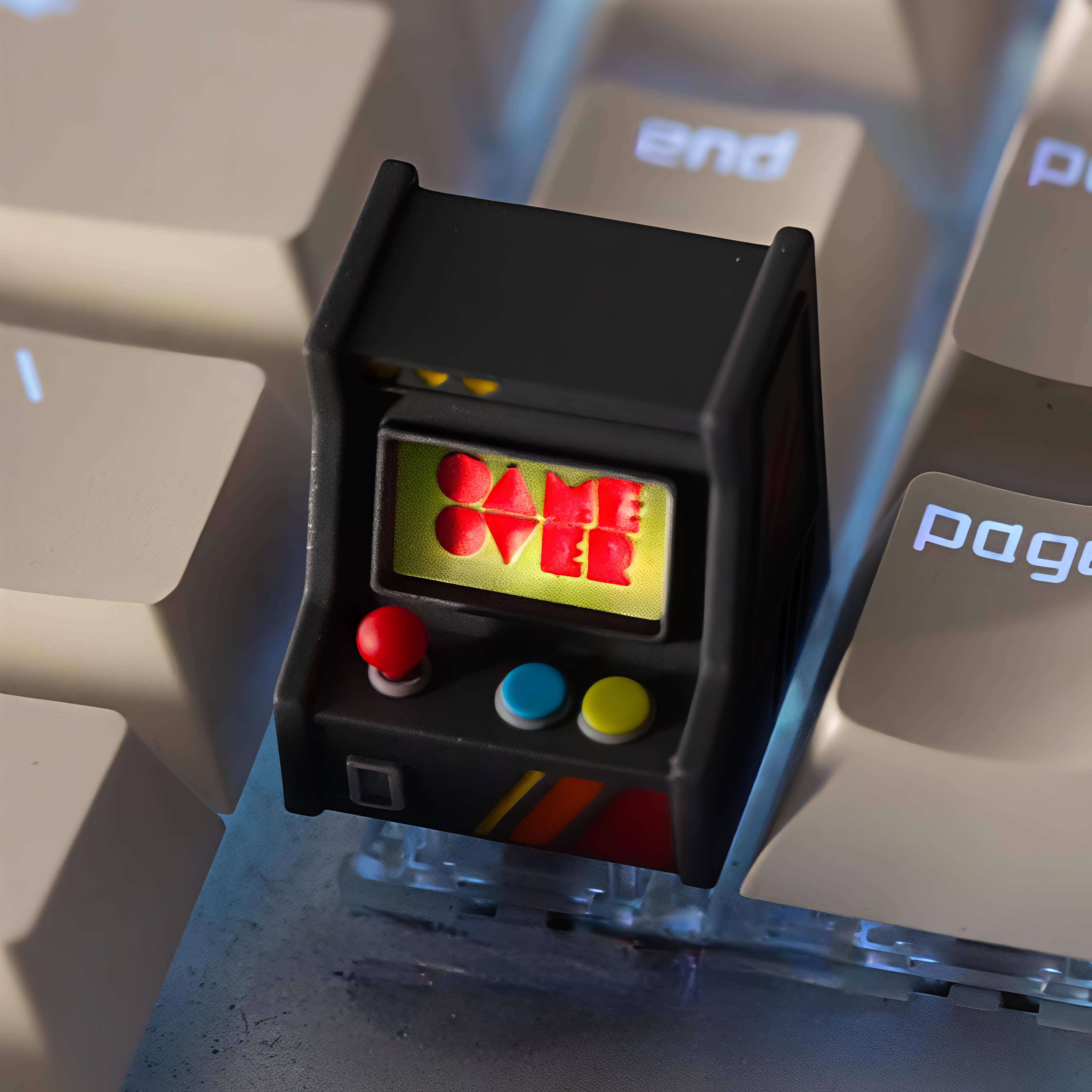 Retro Game Console Backlit Artisan Keycap