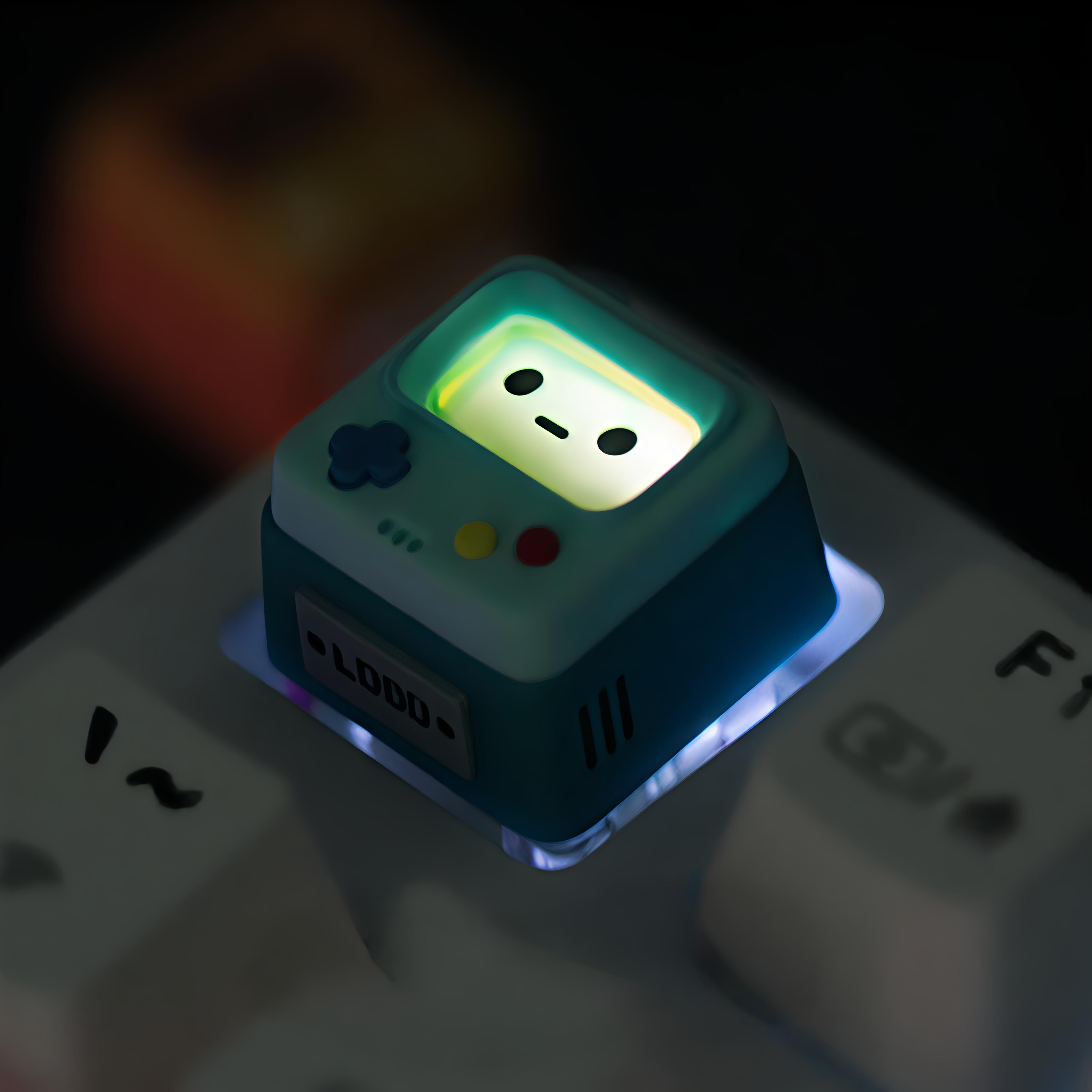 Retro Game Console Backlit Artisan Keycap