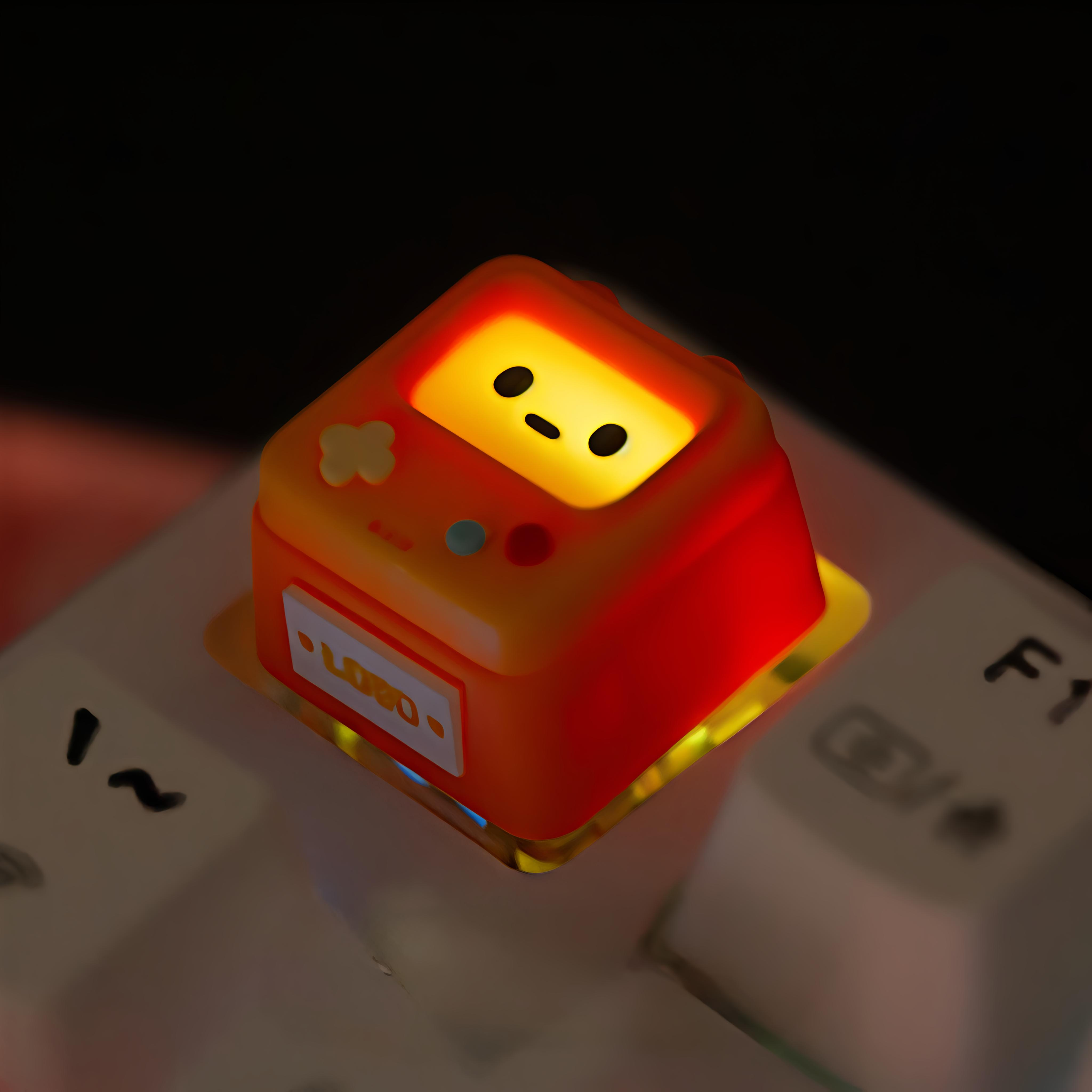 Retro Game Console Backlit Artisan Keycap