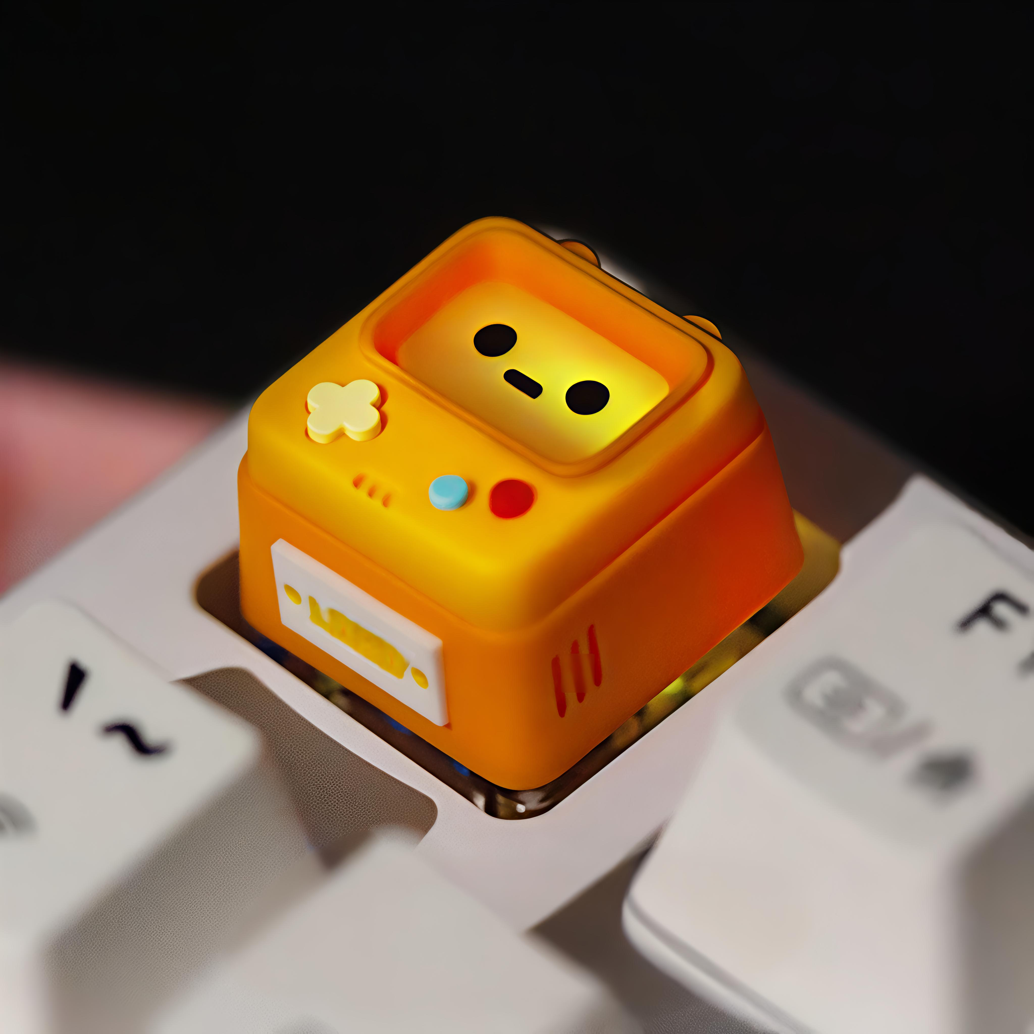 Retro Game Console Backlit Artisan Keycap