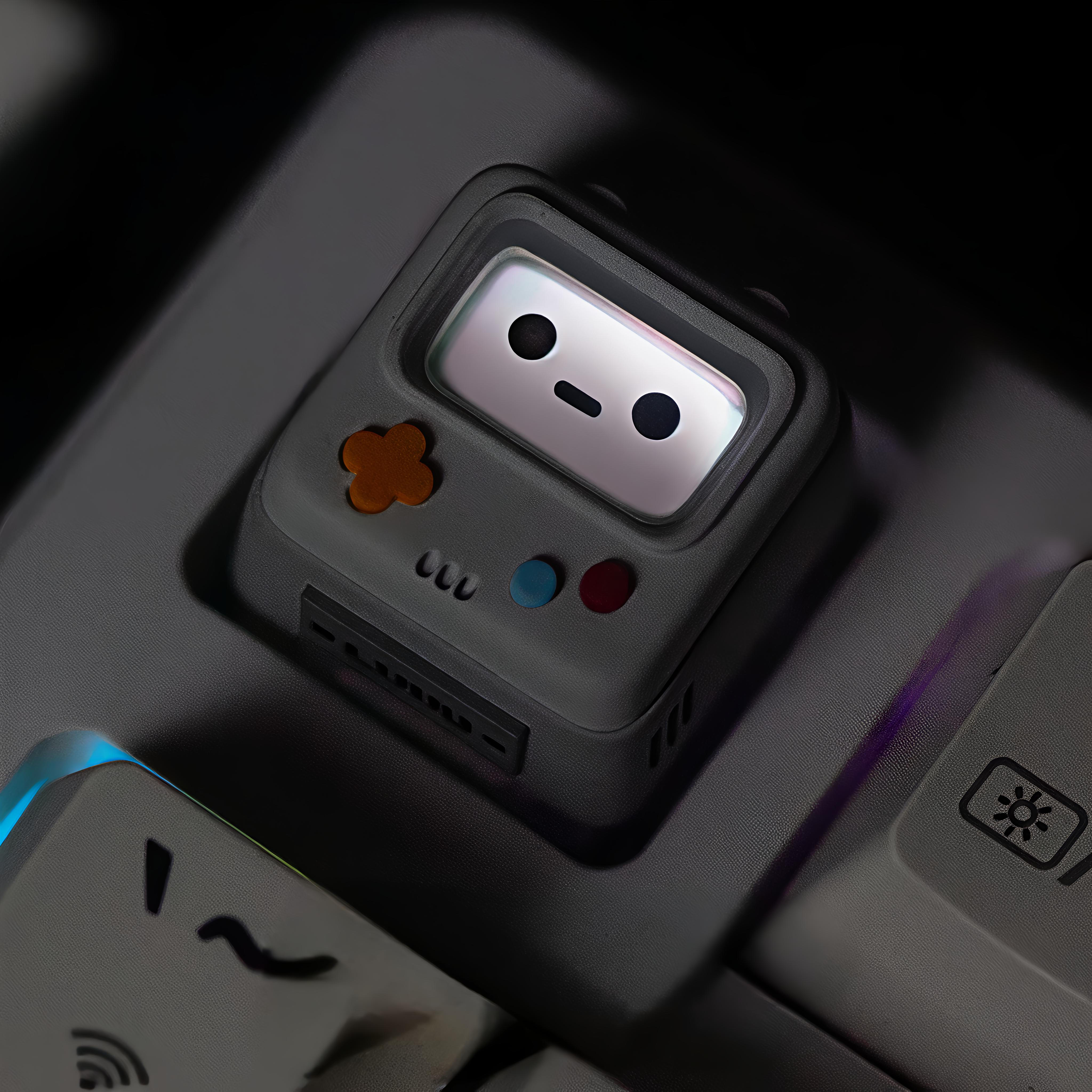 Retro Game Console Backlit Artisan Keycap
