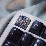 The Great Hall - Hogwarts House Crest Metal Artisan Keycaps